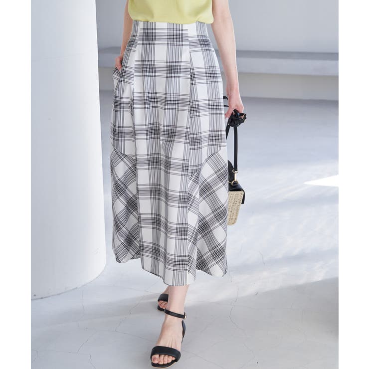 チェックボリュームスカート | ROPE' PICNIC | 詳細画像24 