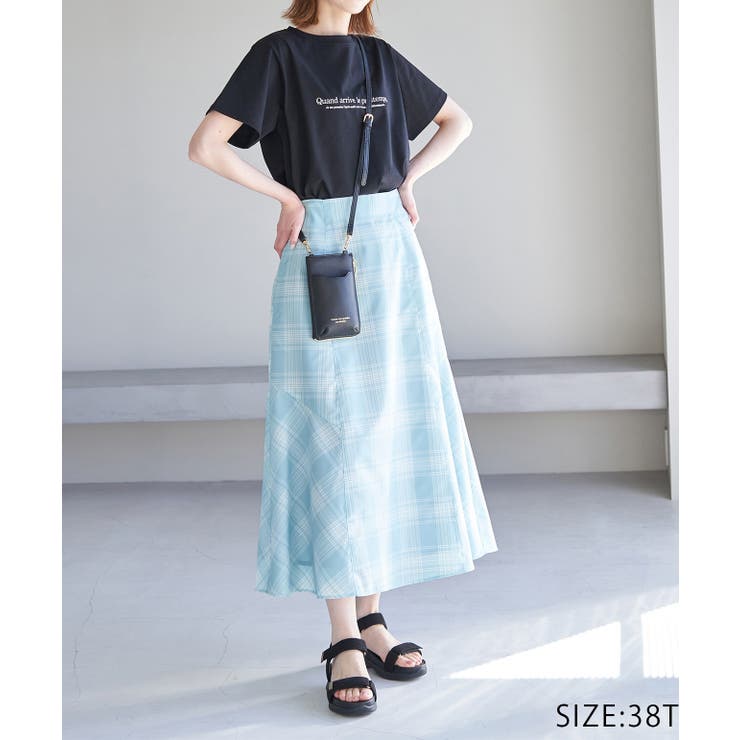 チェックボリュームスカート | ROPE' PICNIC | 詳細画像26 