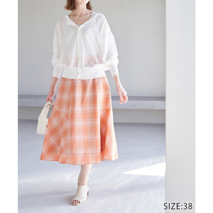 チェックボリュームスカート | ROPE' PICNIC | 詳細画像29 