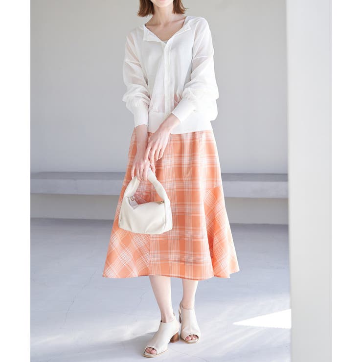 チェックボリュームスカート | ROPE' PICNIC | 詳細画像30 