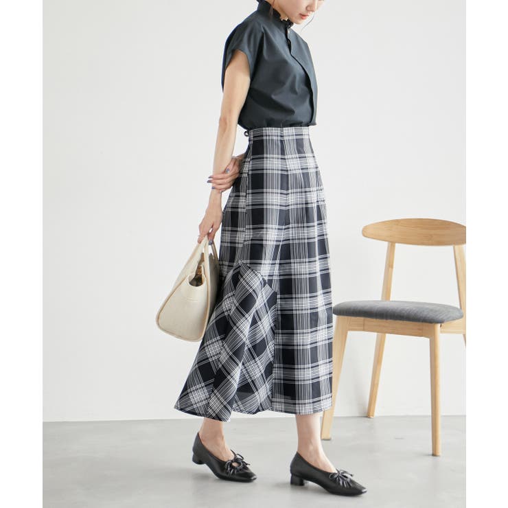 チェックボリュームスカート | ROPE' PICNIC | 詳細画像6 