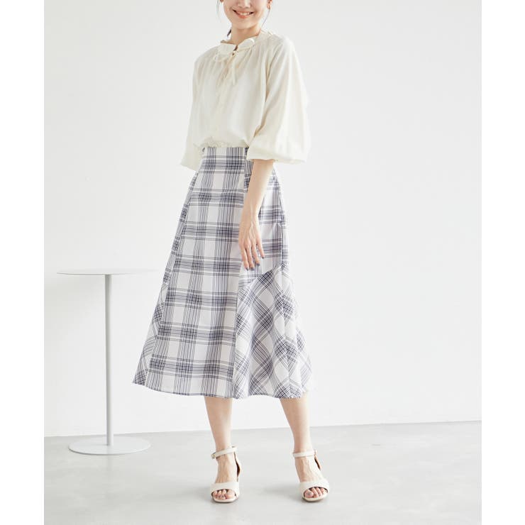 チェックボリュームスカート | ROPE' PICNIC | 詳細画像9 