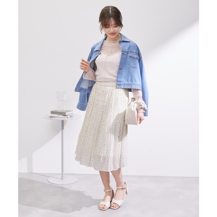 着丈が選べるエアリープリーツスカート | ROPE' PICNIC | 詳細画像10 