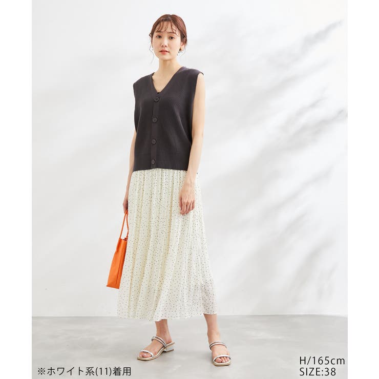 着丈が選べるエアリープリーツスカート | ROPE' PICNIC | 詳細画像12 