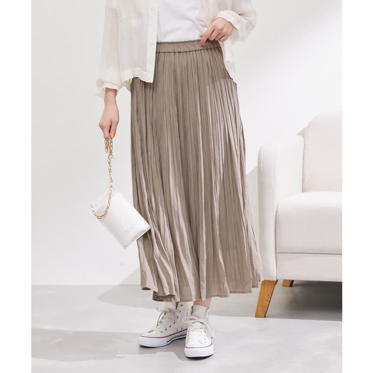 着丈が選べるエアリープリーツスカート | ROPE' PICNIC | 詳細画像14 