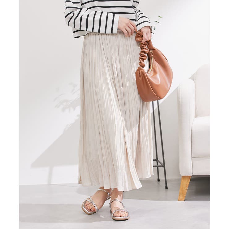 着丈が選べるエアリープリーツスカート | ROPE' PICNIC | 詳細画像17 