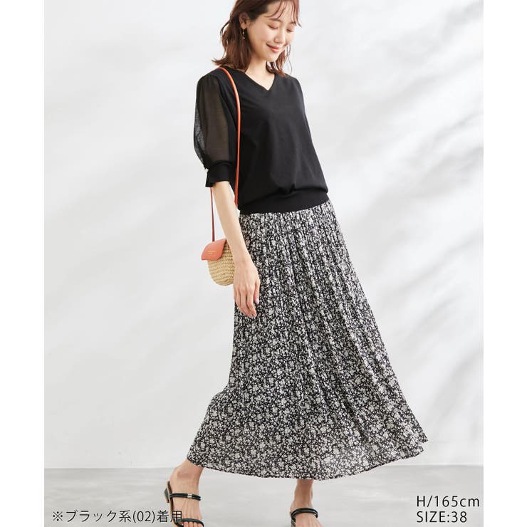 着丈が選べるエアリープリーツスカート | ROPE' PICNIC | 詳細画像28 