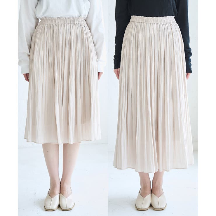 着丈が選べるエアリープリーツスカート | ROPE' PICNIC | 詳細画像31 