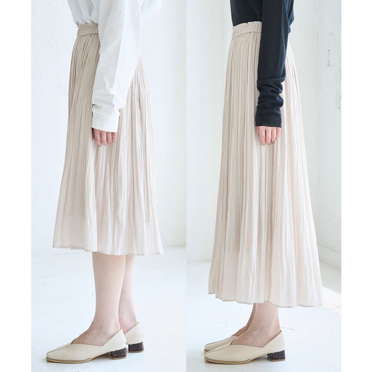 着丈が選べるエアリープリーツスカート | ROPE' PICNIC | 詳細画像32 