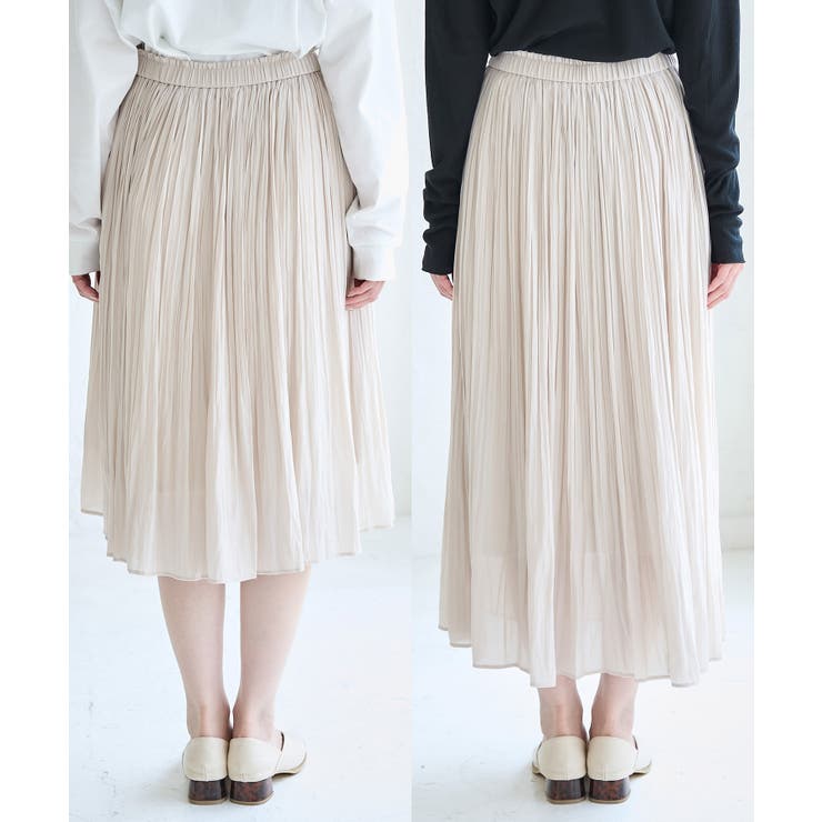 着丈が選べるエアリープリーツスカート | ROPE' PICNIC | 詳細画像33 