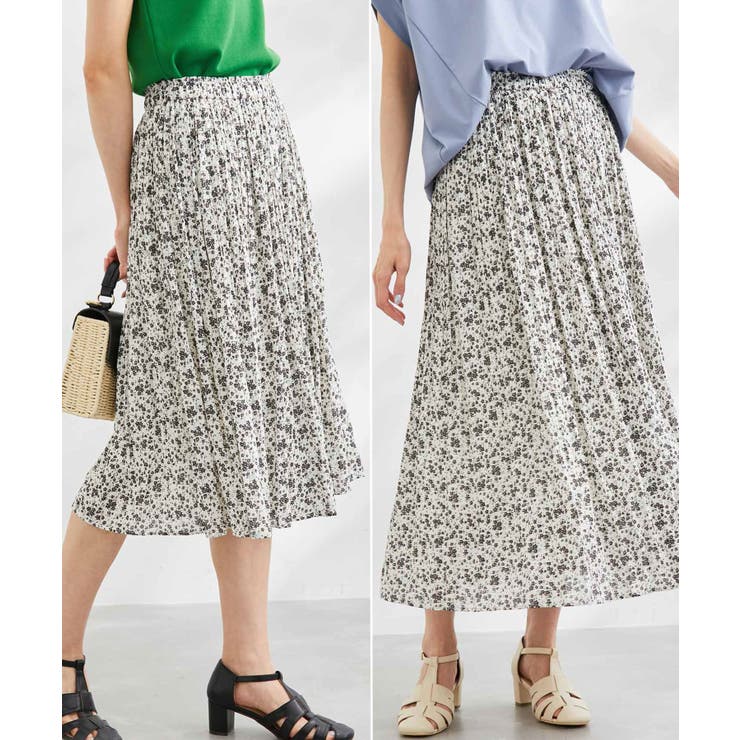 キナリ系(17) | 着丈が選べるエアリープリーツスカート | ROPE' PICNIC