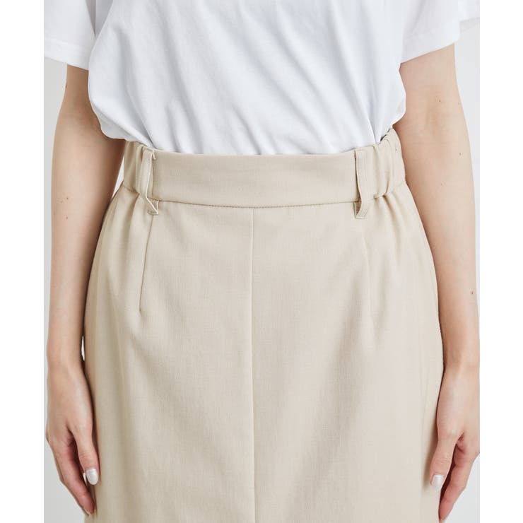洗える/2WAY・セットアップ対応/ウエストベルトストレートスカート | ROPE' PICNIC | 詳細画像21 