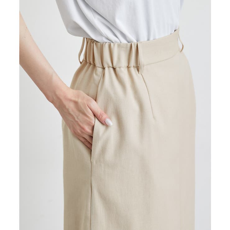 洗える/2WAY・セットアップ対応/ウエストベルトストレートスカート | ROPE' PICNIC | 詳細画像22 