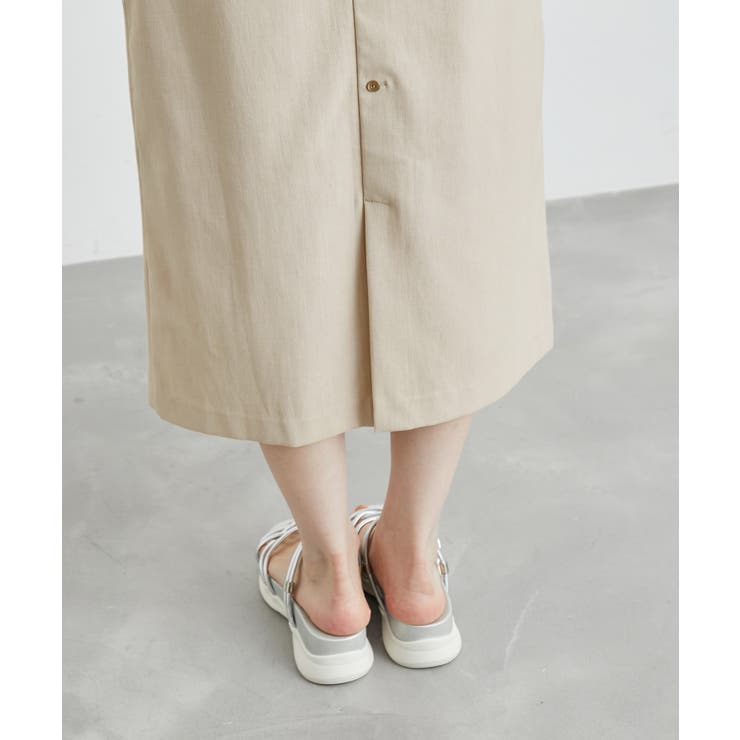 洗える/2WAY・セットアップ対応/ウエストベルトストレートスカート | ROPE' PICNIC | 詳細画像24 