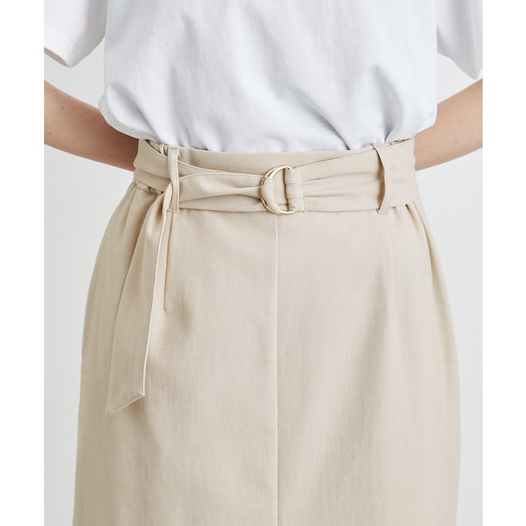 洗える/2WAY・セットアップ対応/ウエストベルトストレートスカート | ROPE' PICNIC | 詳細画像27 