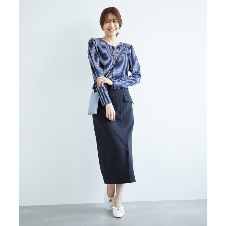 フロントデザインスカート | ROPE' PICNIC | 詳細画像9 