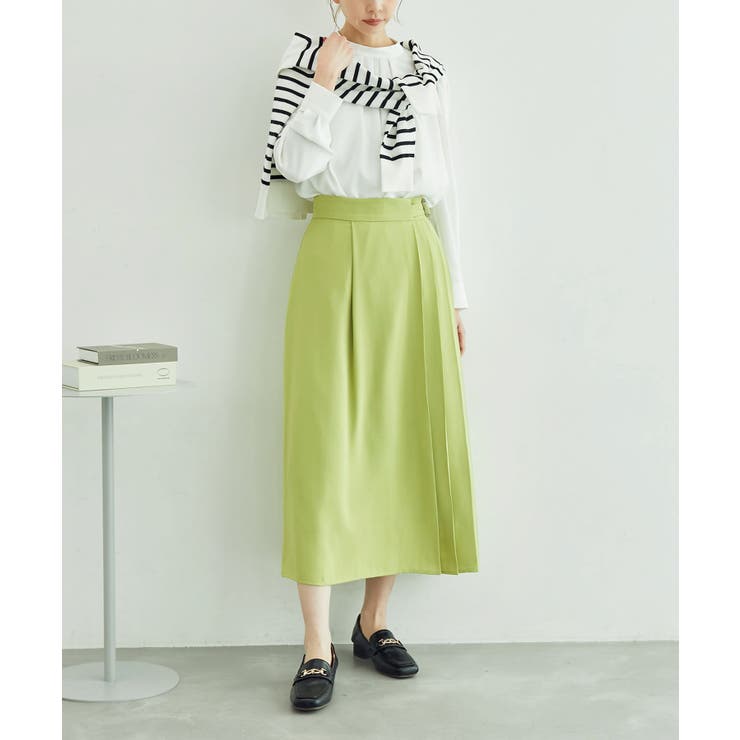 プリーツ切り替えスカート | ROPE' PICNIC | 詳細画像7 