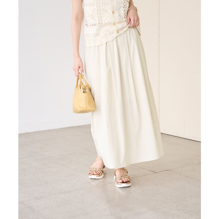 レーヨンナイロンイージースカート | ROPE' PICNIC | 詳細画像13 