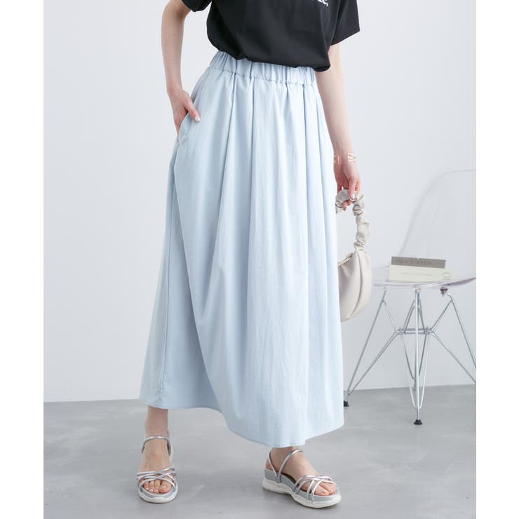 レーヨンナイロンイージースカート | ROPE' PICNIC | 詳細画像16 