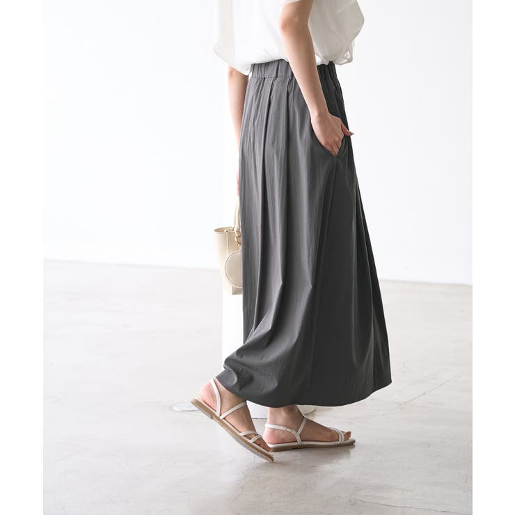 レーヨンナイロンイージースカート | ROPE' PICNIC | 詳細画像7 