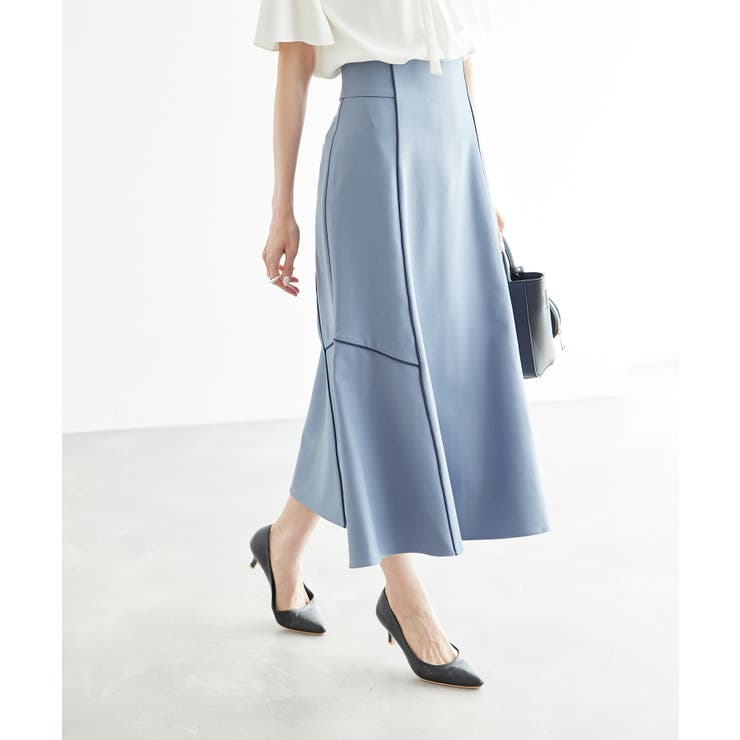 【3サイズ展開】配色パイピングスカート | ROPE' PICNIC | 詳細画像16