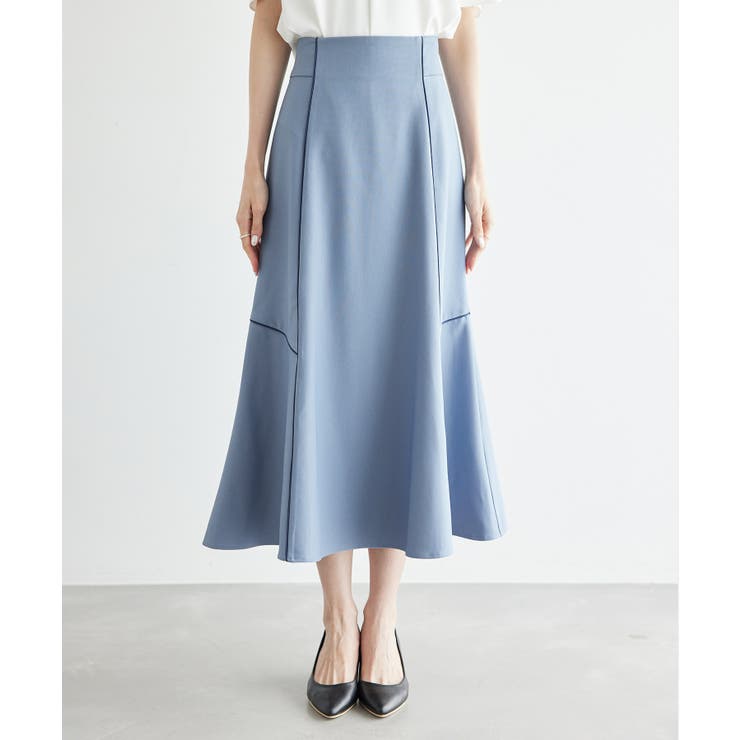 【3サイズ展開】配色パイピングスカート | ROPE' PICNIC | 詳細画像18