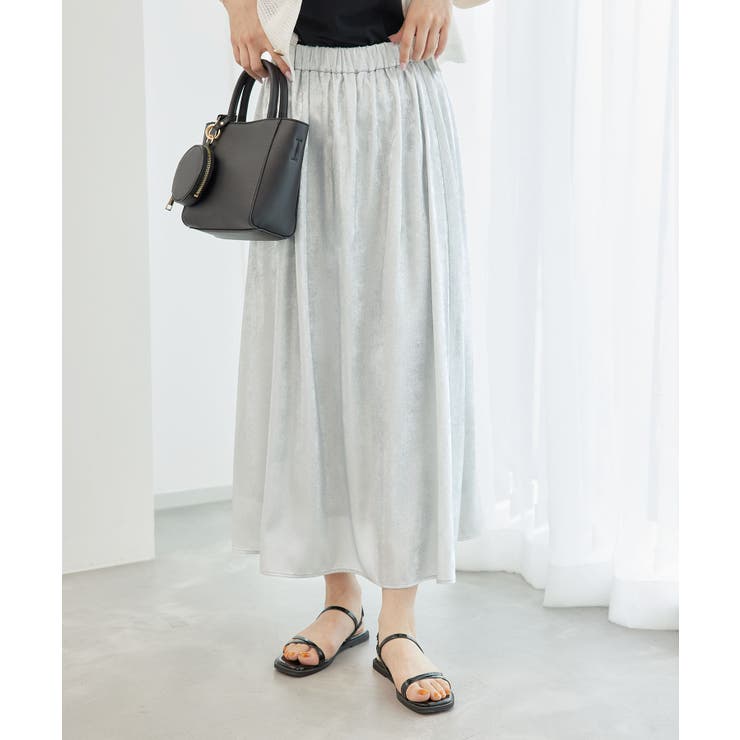 メタリックスカート | ROPE' PICNIC | 詳細画像10 