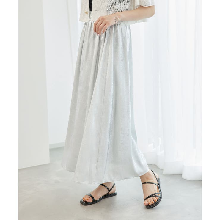 メタリックスカート | ROPE' PICNIC | 詳細画像11 