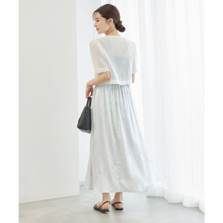 メタリックスカート | ROPE' PICNIC | 詳細画像9 