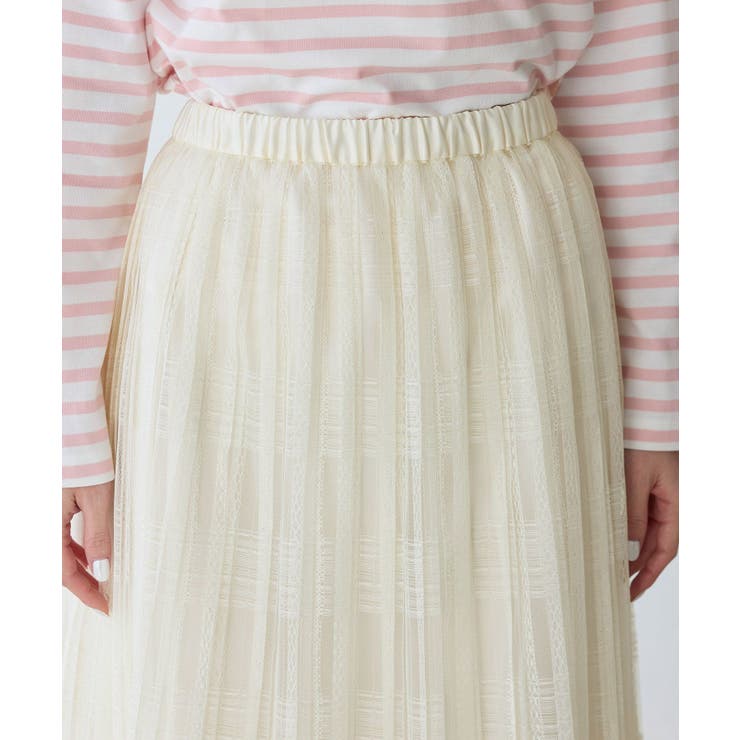 レースプリーツロングスカート | ROPE' PICNIC | 詳細画像37 