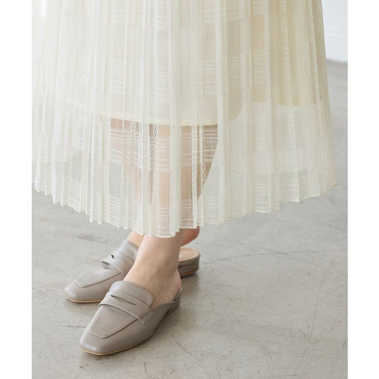 レースプリーツロングスカート | ROPE' PICNIC | 詳細画像38 