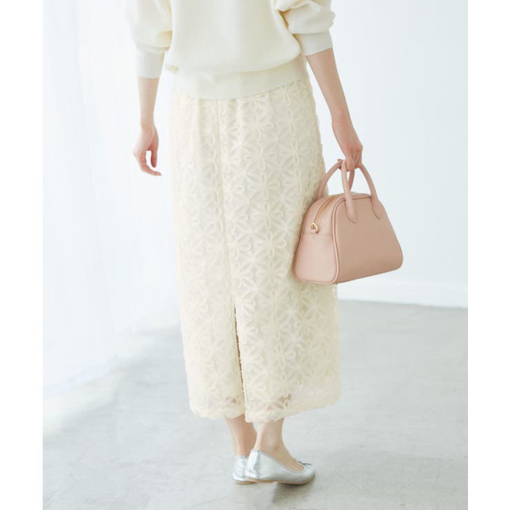 フラワーチュールレースアイラインスカート | ROPE' PICNIC | 詳細画像10 