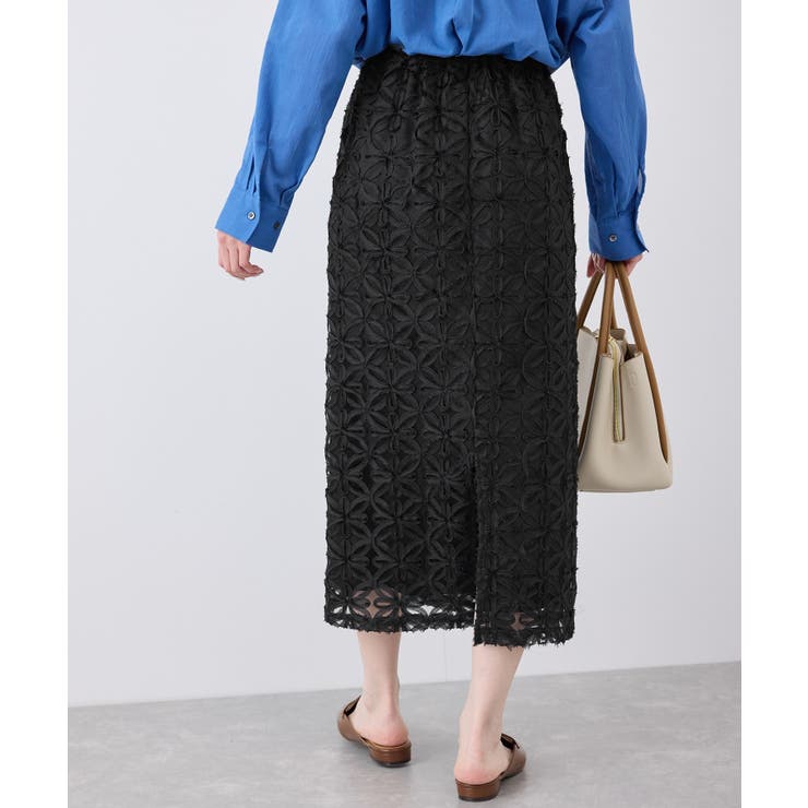 フラワーチュールレースアイラインスカート | ROPE' PICNIC | 詳細画像23 