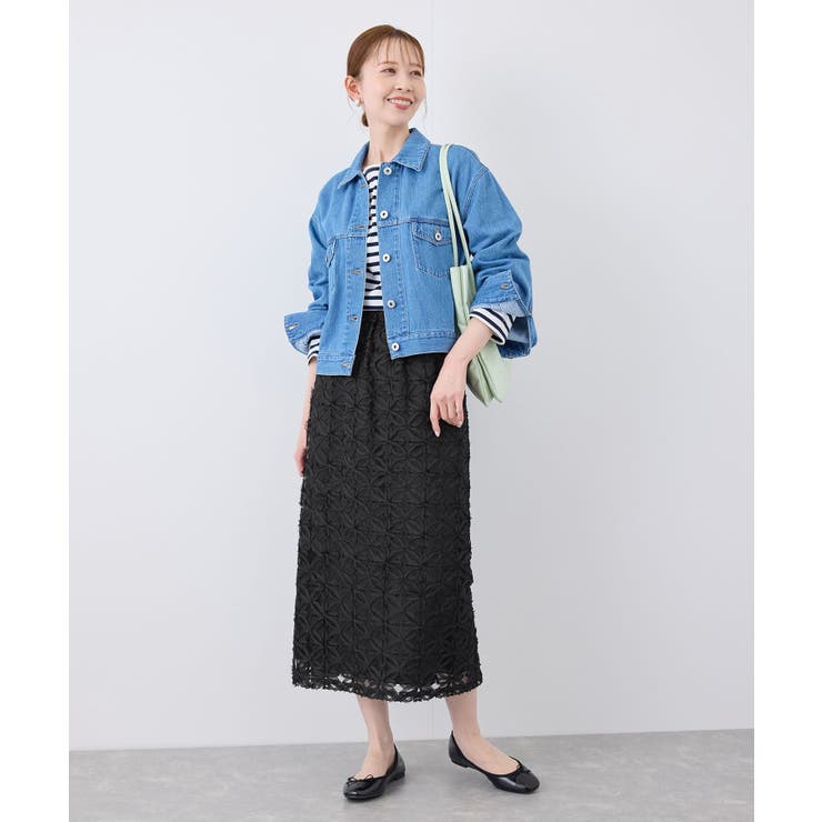 フラワーチュールレースアイラインスカート | ROPE' PICNIC | 詳細画像24 