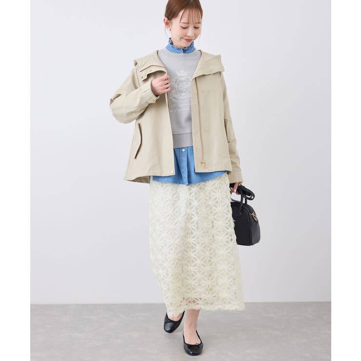 フラワーチュールレースアイラインスカート | ROPE' PICNIC | 詳細画像36 