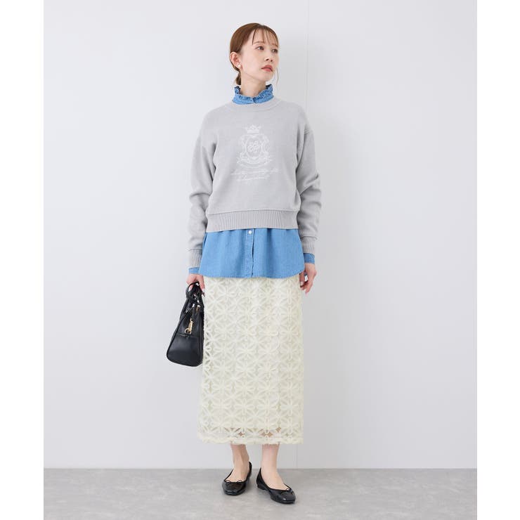 フラワーチュールレースアイラインスカート | ROPE' PICNIC | 詳細画像37 