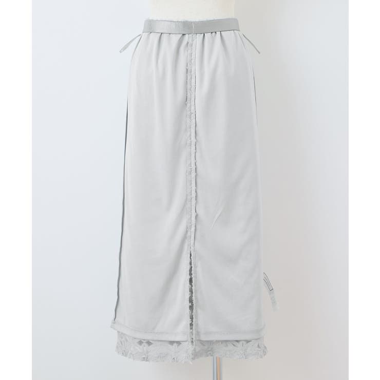 フラワーチュールレースアイラインスカート | ROPE' PICNIC | 詳細画像46 
