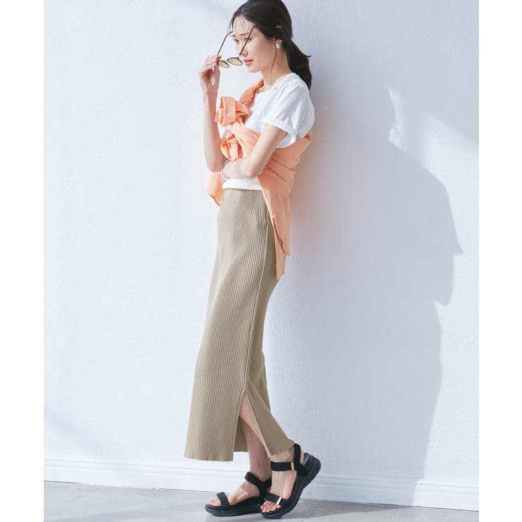 【新色追加】小柄さん向けサイズあり/トタンテレコアイラインスカート | ROPE' PICNIC | 詳細画像21 