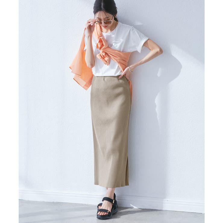 【新色追加】小柄さん向けサイズあり/トタンテレコアイラインスカート | ROPE' PICNIC | 詳細画像22 