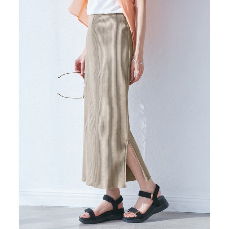 【新色追加】小柄さん向けサイズあり/トタンテレコアイラインスカート | ROPE' PICNIC | 詳細画像23 