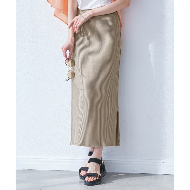 【新色追加】小柄さん向けサイズあり/トタンテレコアイラインスカート | ROPE' PICNIC | 詳細画像24 