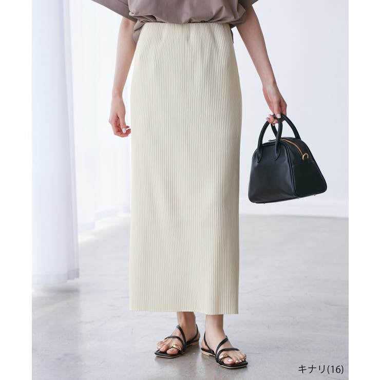 【新色追加】小柄さん向けサイズあり/トタンテレコアイラインスカート | ROPE' PICNIC | 詳細画像7 