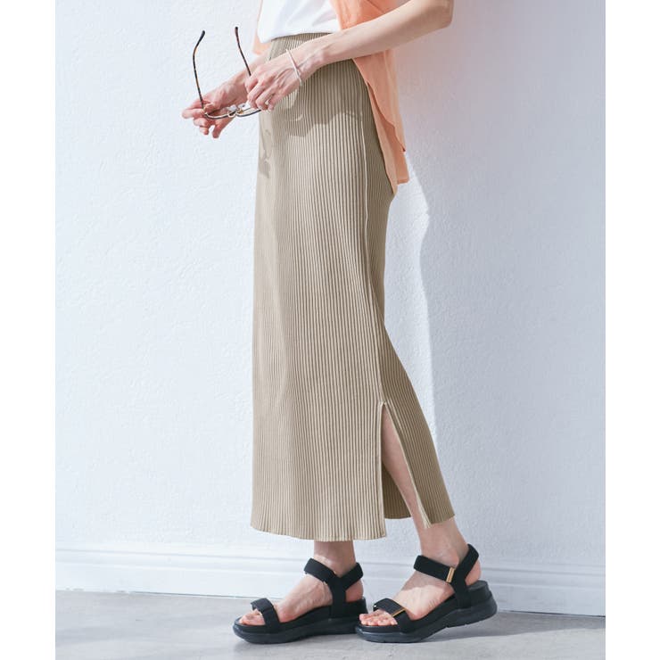 ブラウン系(23) | 【新色追加】小柄さん向けサイズあり/トタンテレコアイラインスカート | ROPE' PICNIC