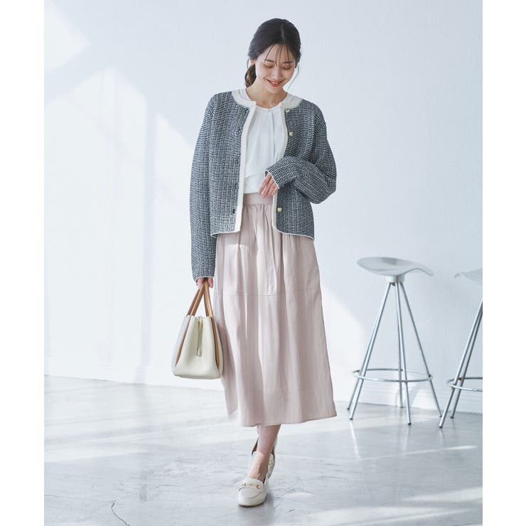 チンツ切り替えギャザースカート | ROPE' PICNIC | 詳細画像11 