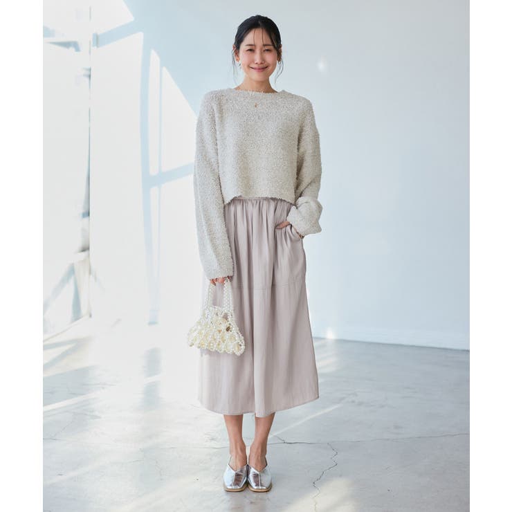 チンツ切り替えギャザースカート | ROPE' PICNIC | 詳細画像14 