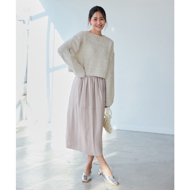 チンツ切り替えギャザースカート | ROPE' PICNIC | 詳細画像15 