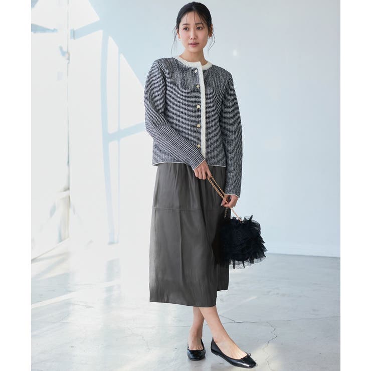 チンツ切り替えギャザースカート | ROPE' PICNIC | 詳細画像2 