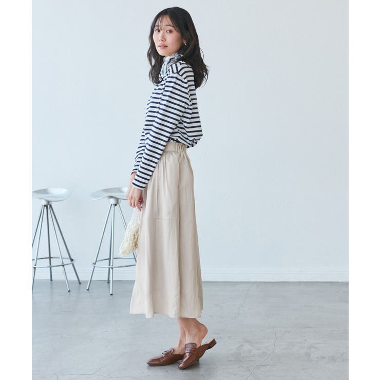 チンツ切り替えギャザースカート | ROPE' PICNIC | 詳細画像8 