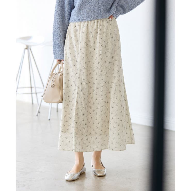 小花柄スカート | ROPE' PICNIC | 詳細画像10