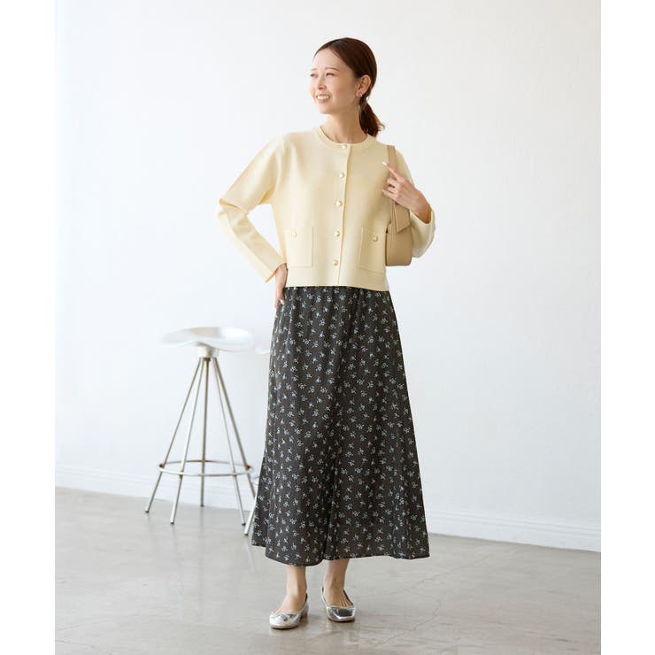 小花柄スカート | ROPE' PICNIC | 詳細画像2